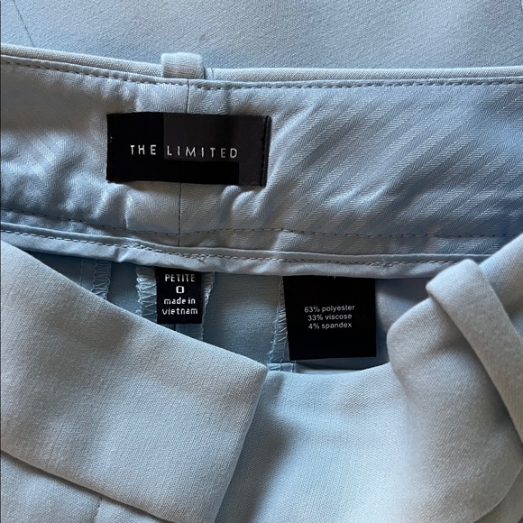 The Limited Women's Soft Blue Blazer and  pants the complete set - Picture 11 of 12